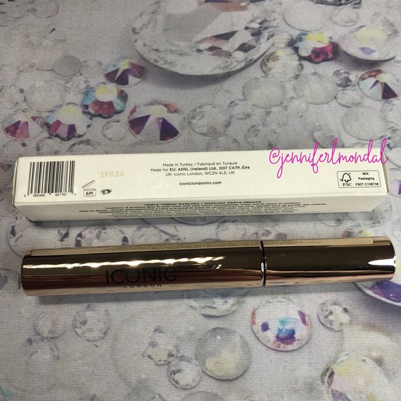 😍NIB Ultra Black Triple Threat Mascara by Iconic London! 😍 - Picture 5 of 6
